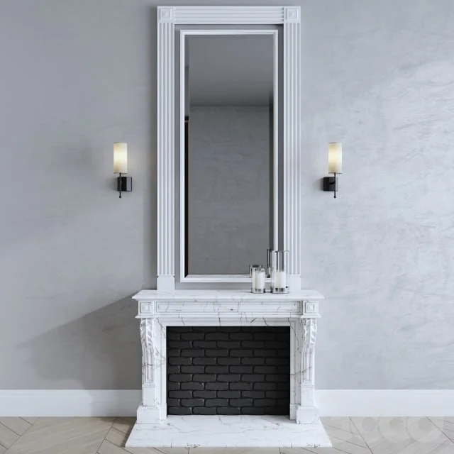 fireplace, luxdeco sconce
